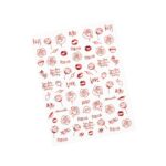 indigo Nail Stickers Walentynkowe 01