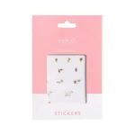 Стикери за нокти Botanical Gold - Holographic 1 БР.