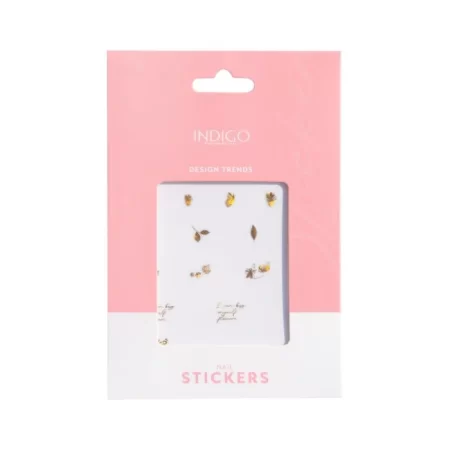 Стикери за нокти Botanical Gold - Holographic 1 БР.