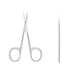 Left-handed cuticle scissors with a larger handle - 1 БР.