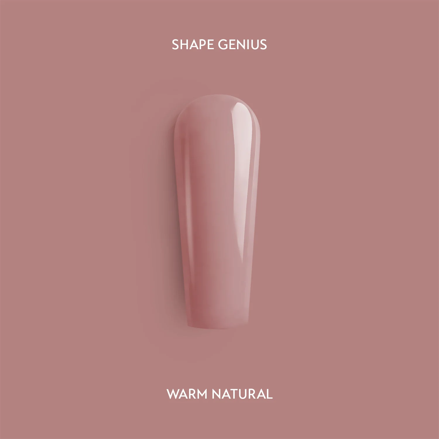 Warm Natural – Shape Genius builder nail gel – 15 гр.