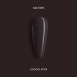 Chocolatier Nail Polish Fast Dry - fast-drying classic nail polish - 7 мл.