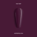 Metropolitan Nail Polish Fast Dry 7 - fast-drying classic nail polish - 7 мл.