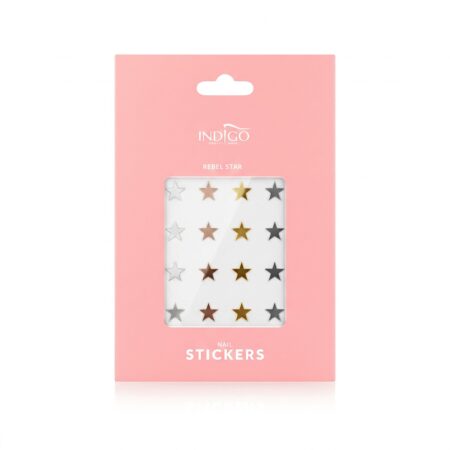 Rebel Star self-adhesive nail stickers - 1 бр.