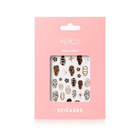 Nail stickers self-adhesive Feral Print - 1 бр.